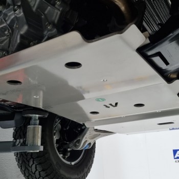 Protección transfer y cambio en 8mm Ford Ranger T6 PX2 (2.2 / 3.2 Tdci 2016-2019)